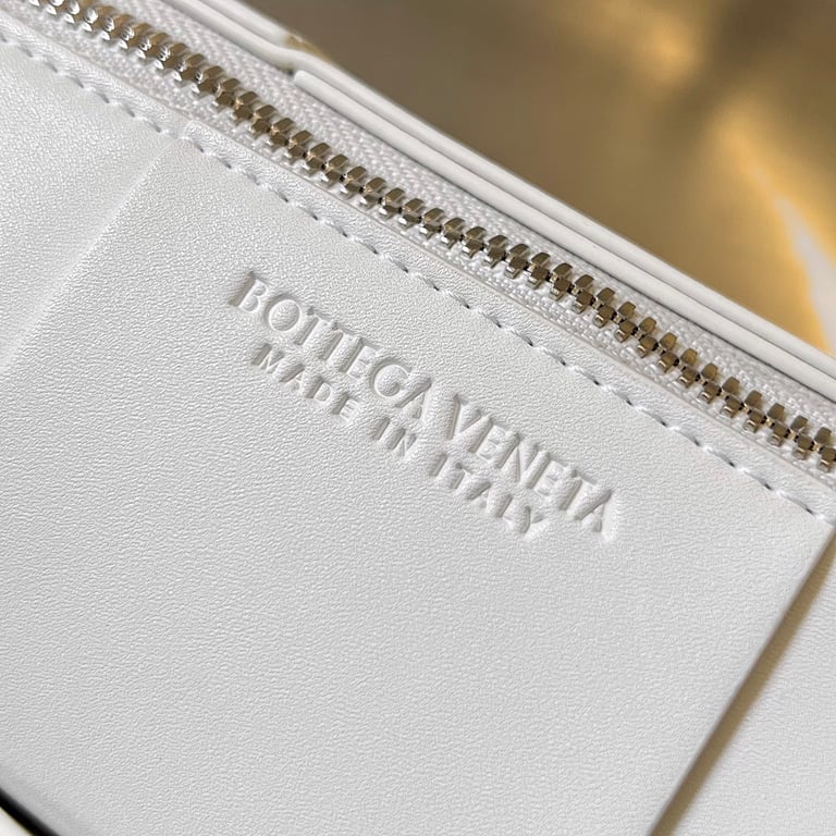 Bottega Veneta Intrecciato Cylinder Bag White - 6