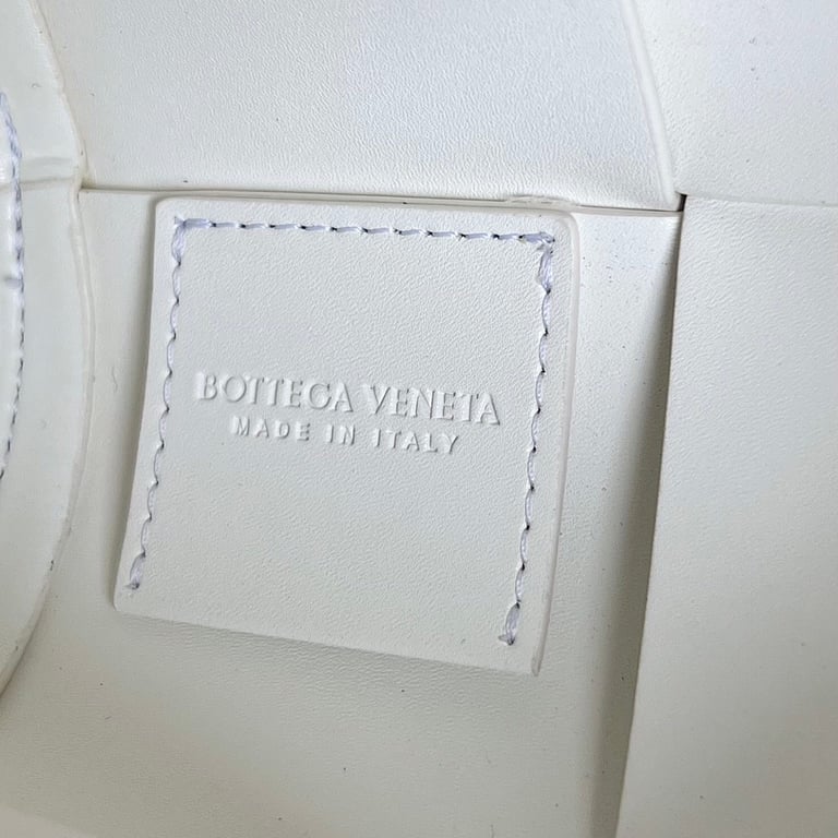 Bottega Veneta Intrecciato Cylinder Bag White - 9