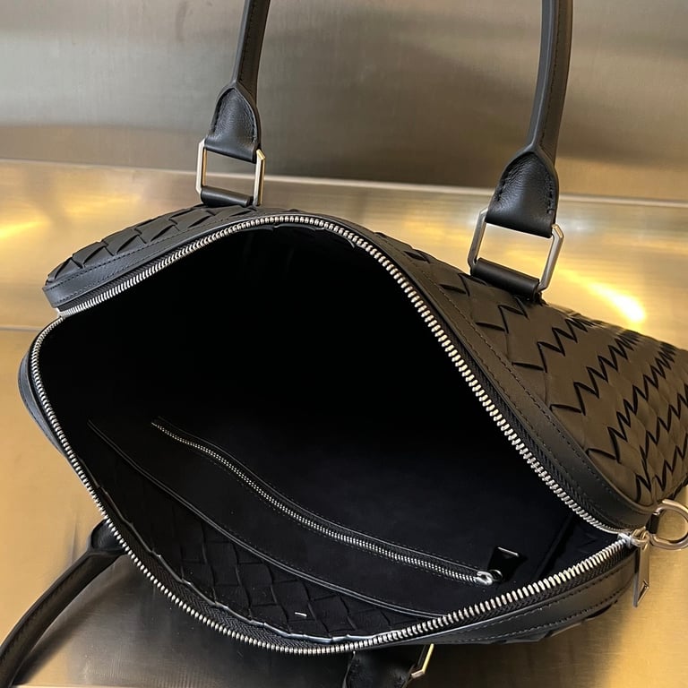 Bottega Veneta Intrecciato Briefcase Black 690702 - 5