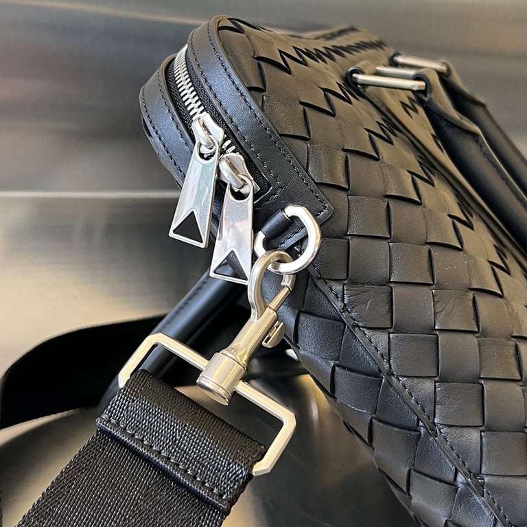 Bottega Veneta Intrecciato Briefcase Black 690702 - 7