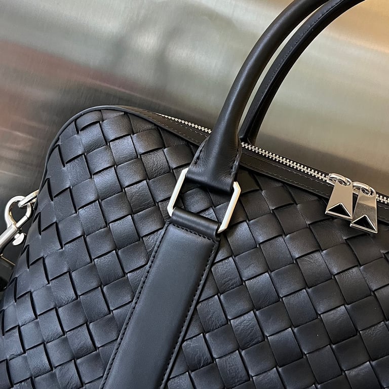 Bottega Veneta Intrecciato Briefcase Black 690702 - 8