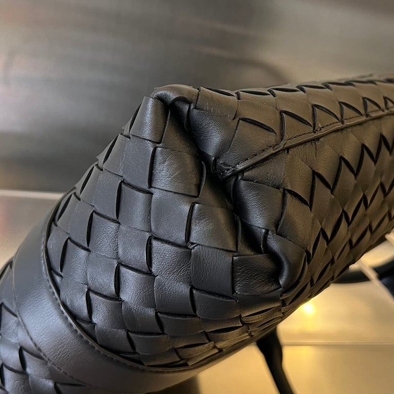 Bottega Veneta Intrecciato Briefcase Black 690702 - 9