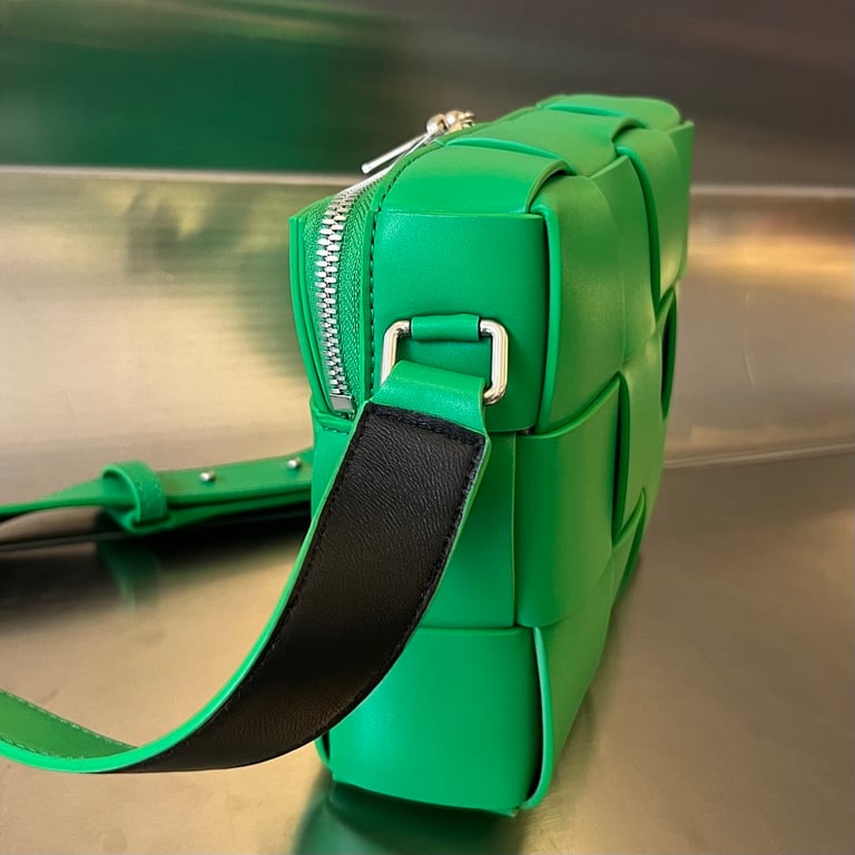 Bottega Veneta Cassette Camera Bag Green - 7