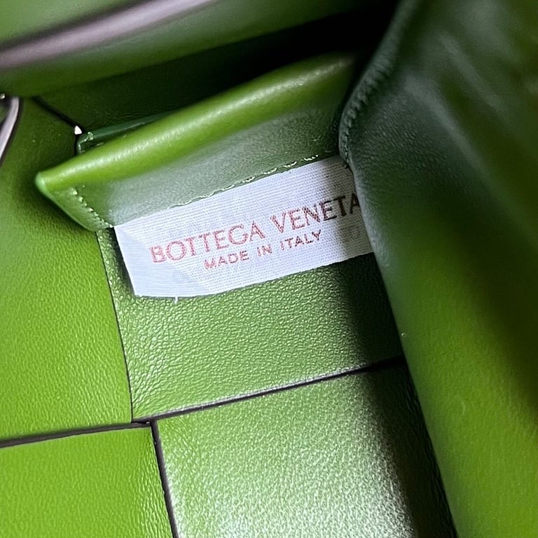 Bottega Veneta Cassette Crossbody Bag Brown/Green - 9