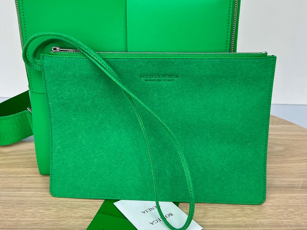 Bottega Veneta Cassette Backpack Green 680092 - 6