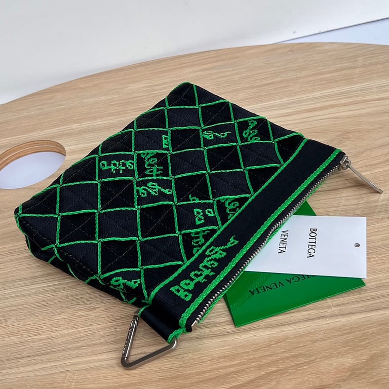 Bottega Veneta Webbing Backpack 658972 Black Green - 4