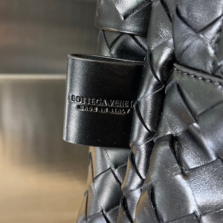 Bottega Veneta Intrecciato Leather Backpack Black 730728 - 2