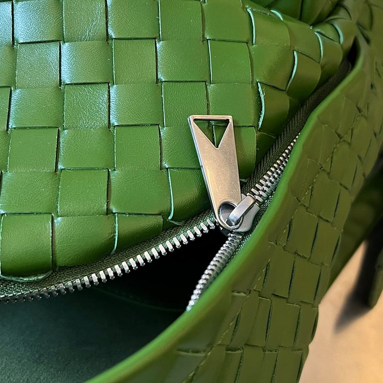 Bottega Veneta Intrecciato Leather Backpack Green - 3