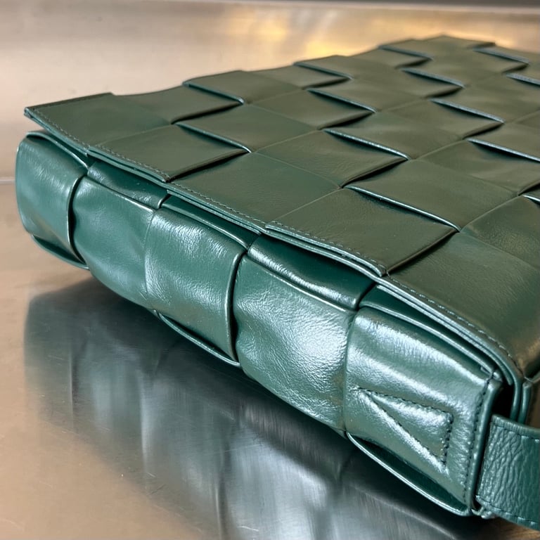 Bottega Veneta Cassette Bag Dark Green - 7