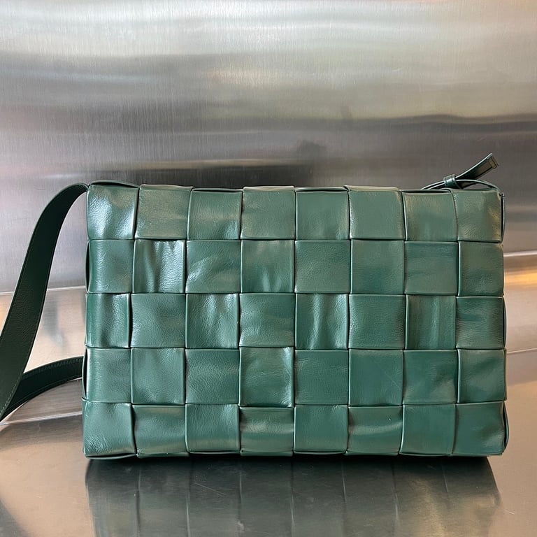 Bottega Veneta Cassette Bag Dark Green - 8