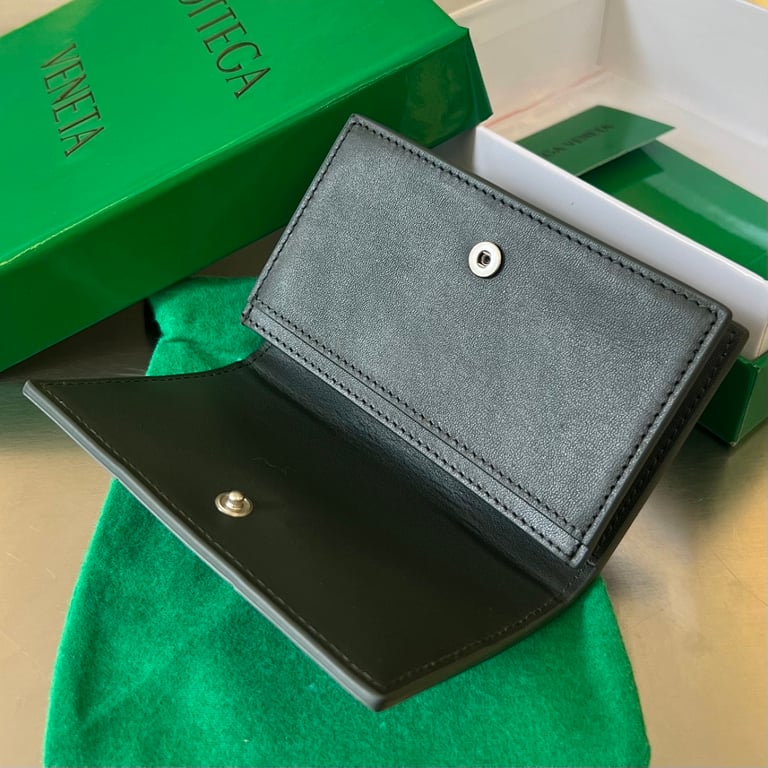 Bottega Veneta Intrecciato Card Case 679849 Black - 5