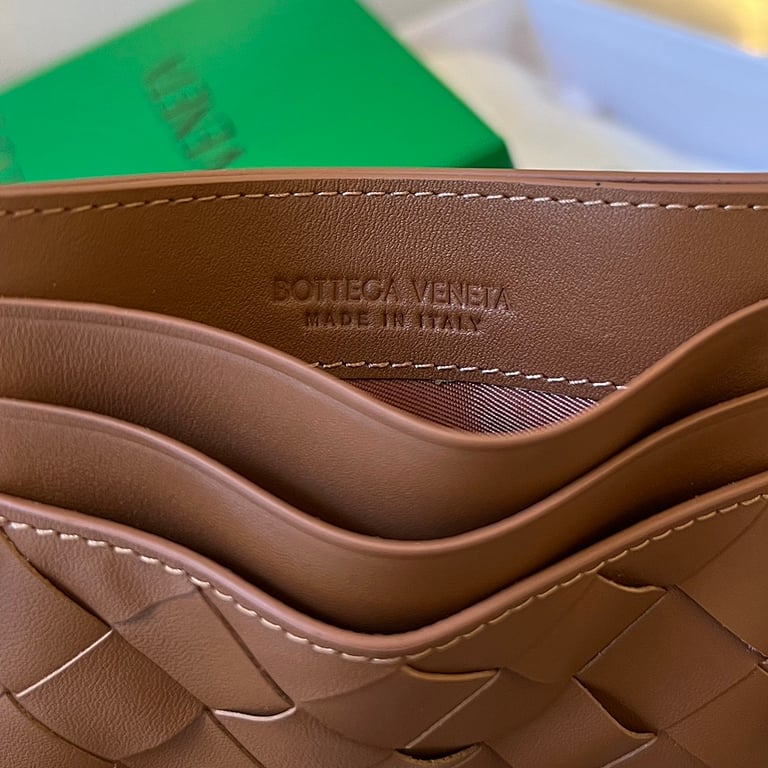 Bottega Veneta Intrecciato Card Holder Brown 731956 - 7