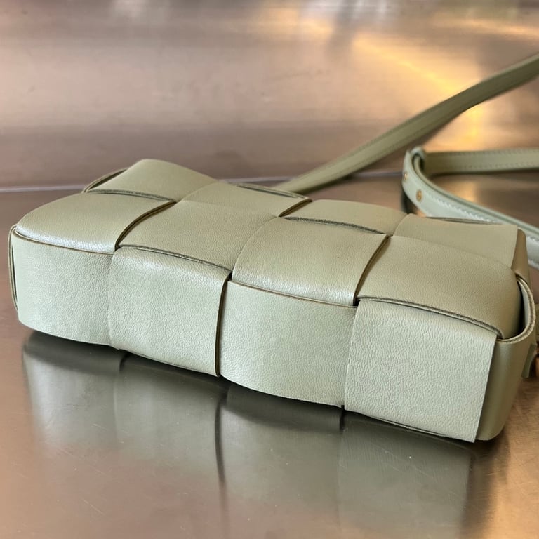 Bottega Veneta Cassette Phone Bag Sage Green - 8