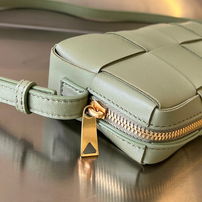 Bottega Veneta Cassette Phone Bag Sage Green - 9