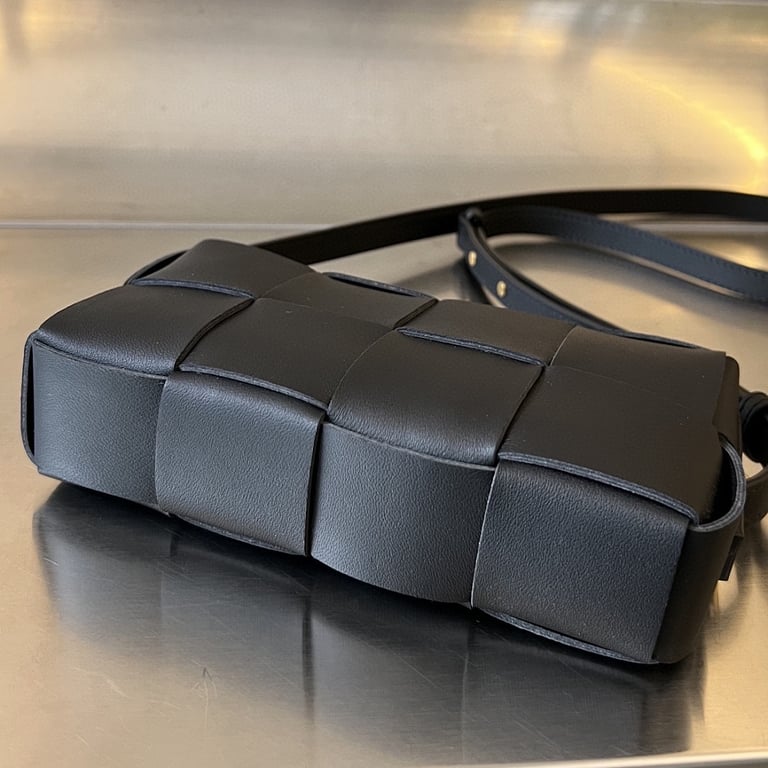 Bottega Veneta Cassette Phone Bag Black - 8