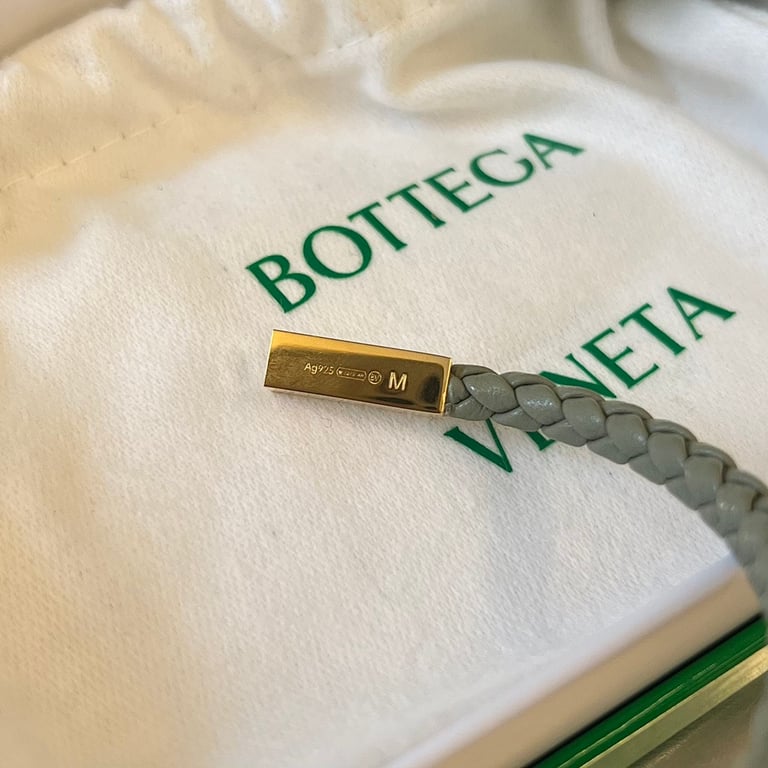 Bottega Veneta Intrecciato Braided Bracelet 732416 - 3