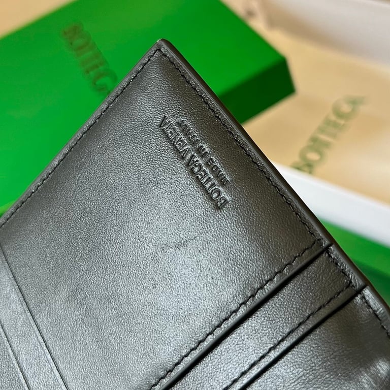 Bottega Veneta Intrecciato Long Wallet Black - 4