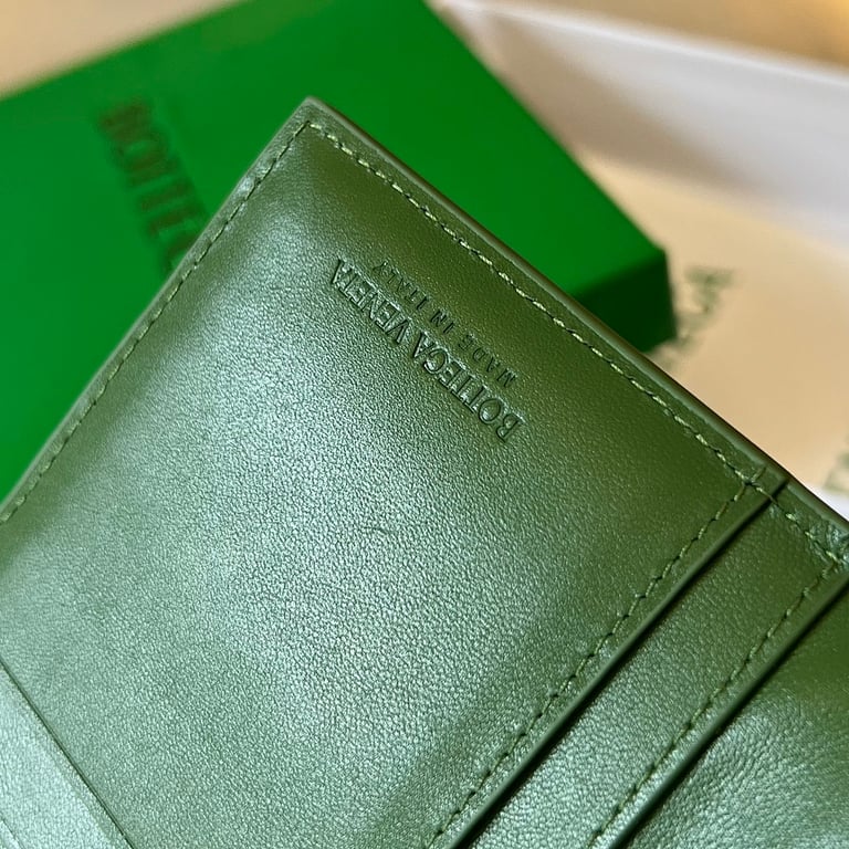 Bottega Veneta Intrecciato Long Wallet Green 679845 - 4