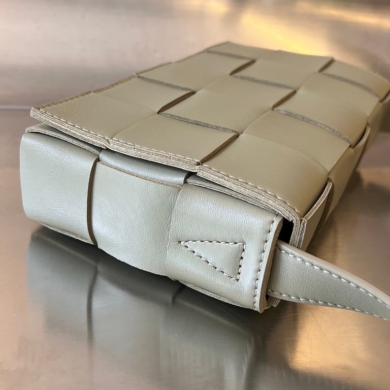 Bottega Veneta Cassette Bag Sage Green - 7