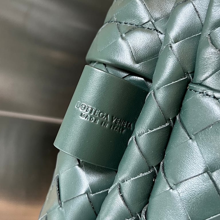 Bottega Veneta Intrecciato Leather Backpack Green - 7