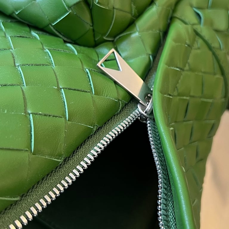 Bottega Veneta Intrecciato Leather Backpack Green 730732 - 3