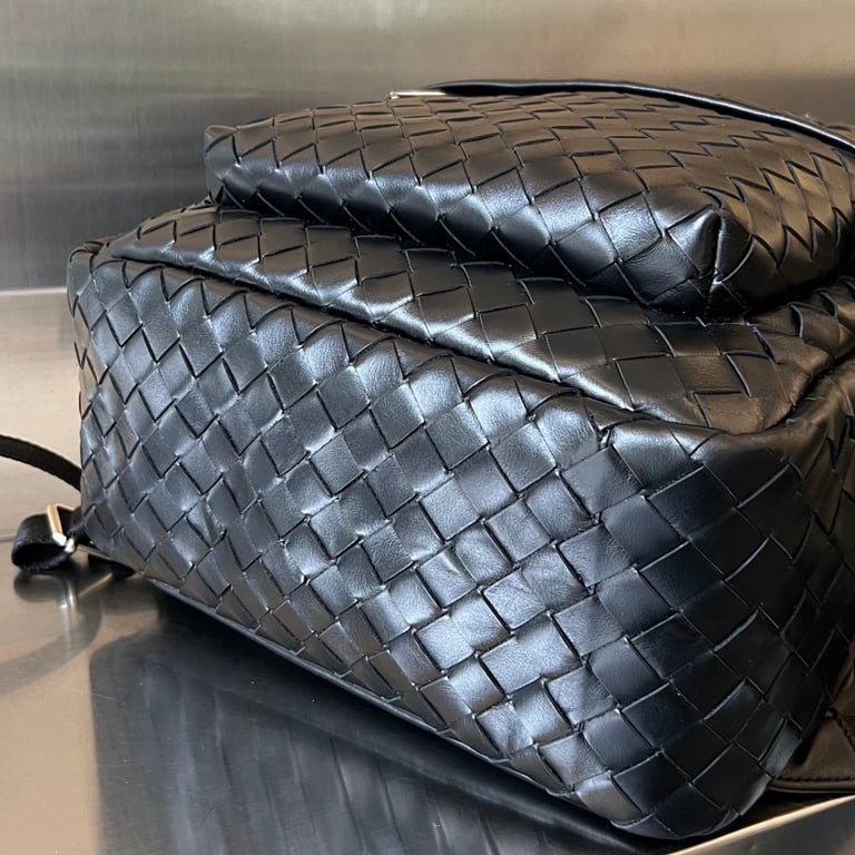 Bottega Veneta Intrecciato Leather Backpack 730732 - 7