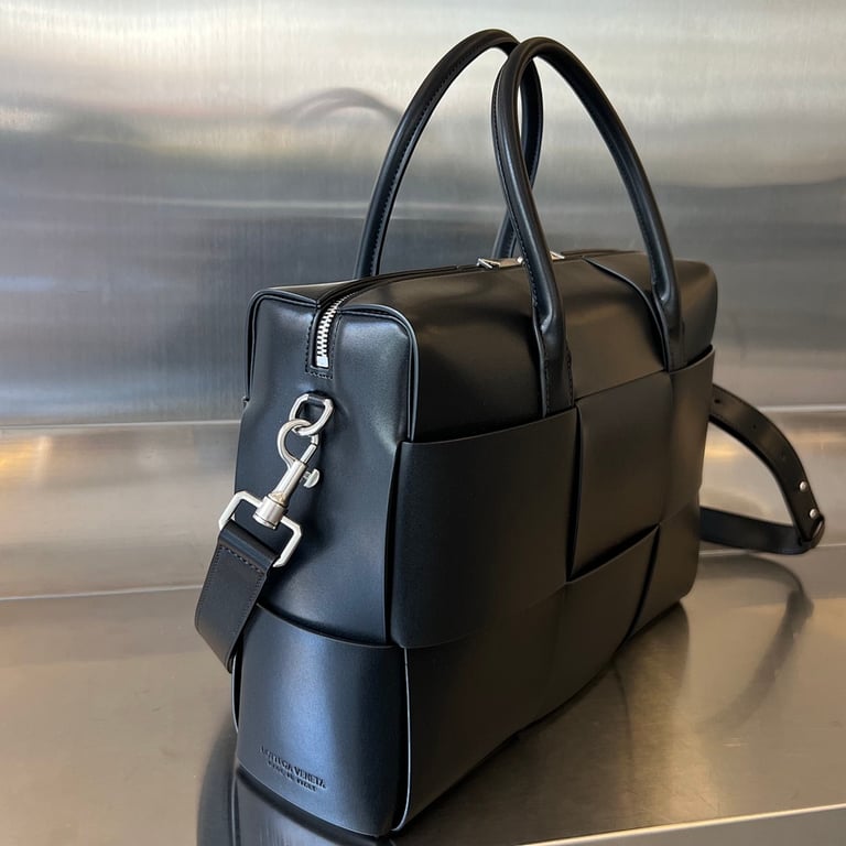 Bottega Veneta Arco Briefcase Black - 9
