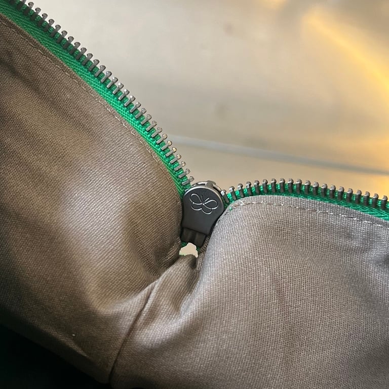 Bottega Veneta Intrecciato Leather Pouch Green - 2