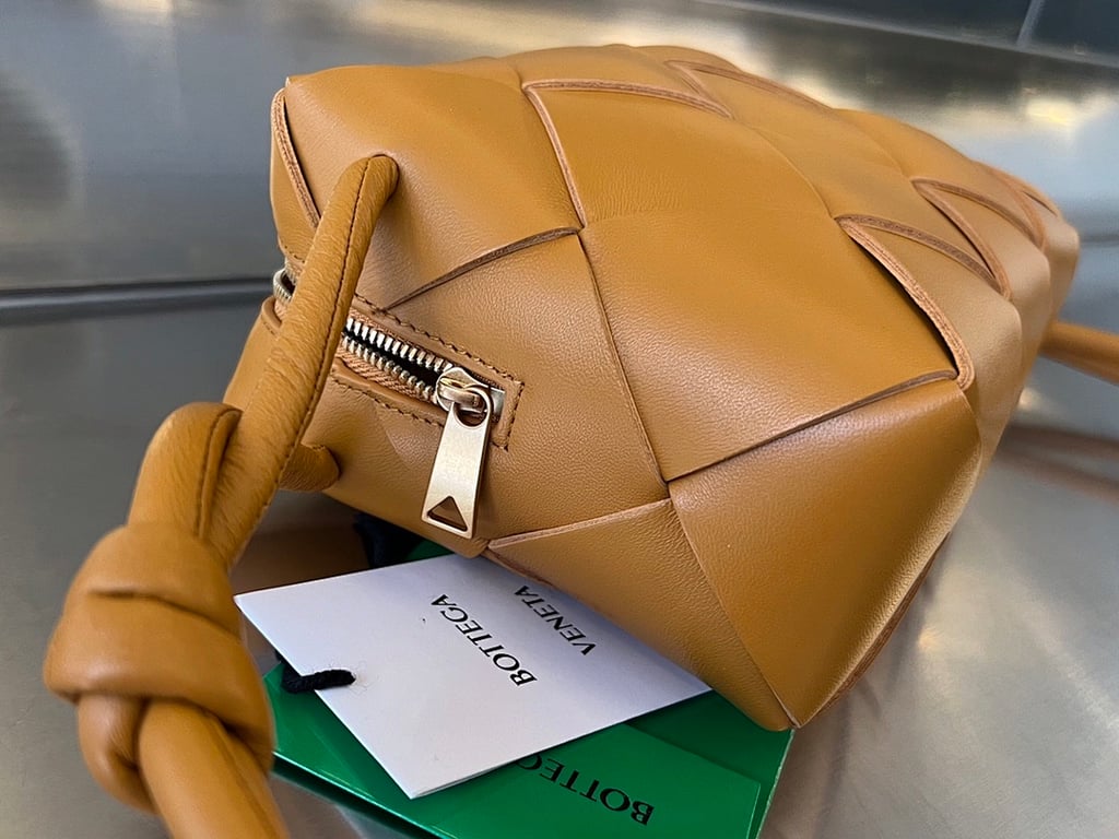 Bottega Veneta Cassette Camera Bag Yellow - 6