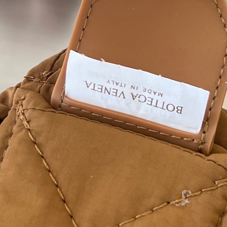 Bottega Veneta Padded Cassette Nylon Bag Brown - 2