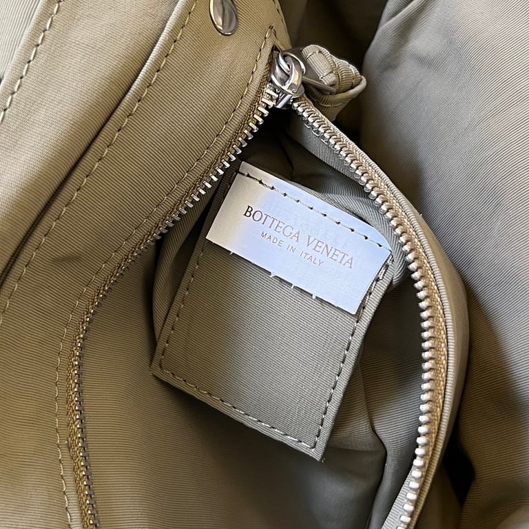 Bottega Veneta Padded Cassette Nylon Bag Beige - 2