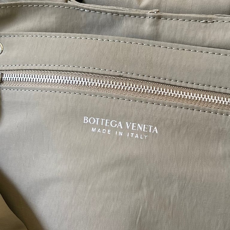 Bottega Veneta Padded Cassette Nylon Bag Beige - 3