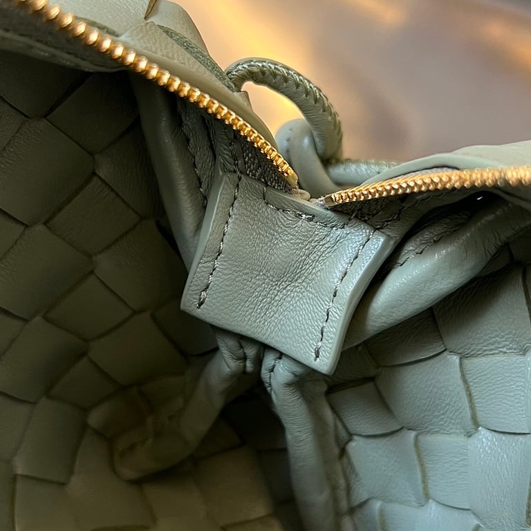 Bottega Veneta Mini Loop Camera Bag Travertine Green - 2