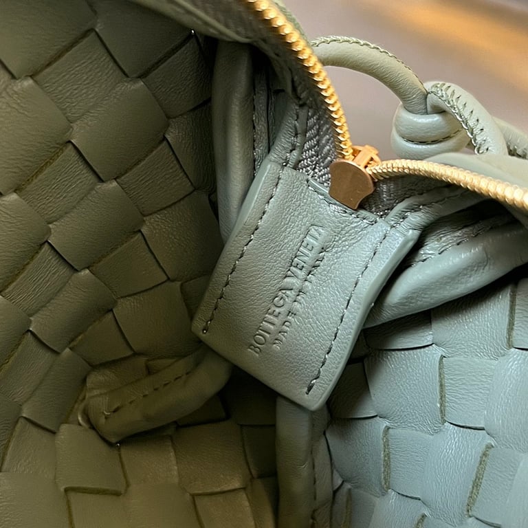 Bottega Veneta Mini Loop Camera Bag Travertine Green - 3