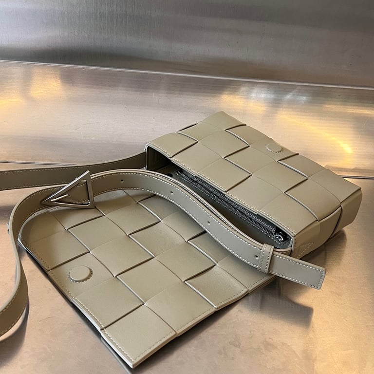 Bottega Veneta Cassette Crossbody Bag Sage - 6