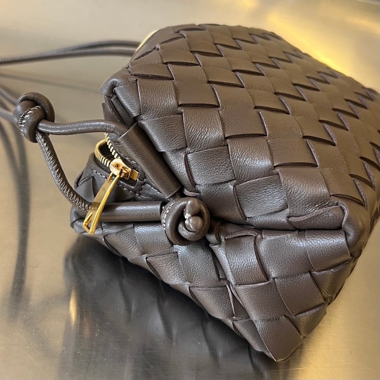 Bottega Veneta Small Loop Camera Bag Candy Brown - 5