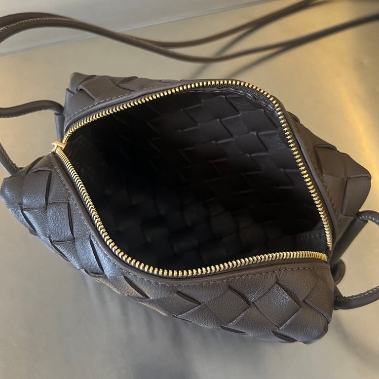Bottega Veneta Small Loop Camera Bag Candy Brown - 6