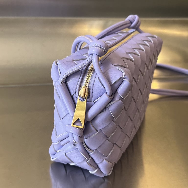 Bottega Veneta Mini Loop Camera Bag Purple - 4