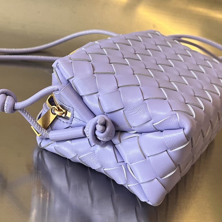 Bottega Veneta Mini Loop Camera Bag Purple - 5