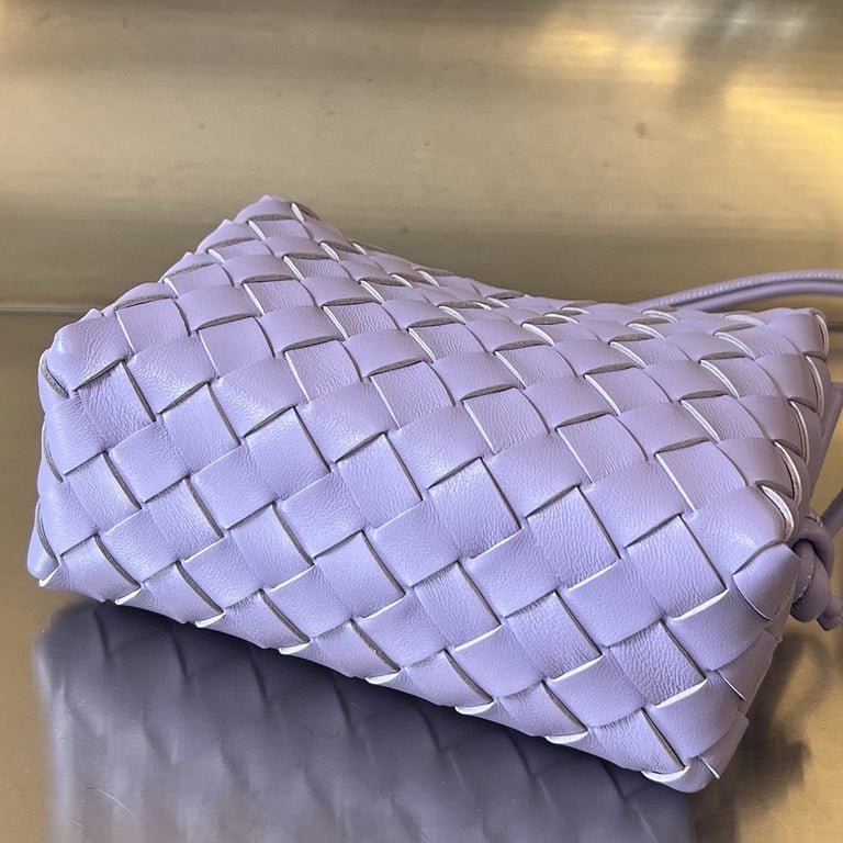 Bottega Veneta Mini Loop Camera Bag Purple - 6