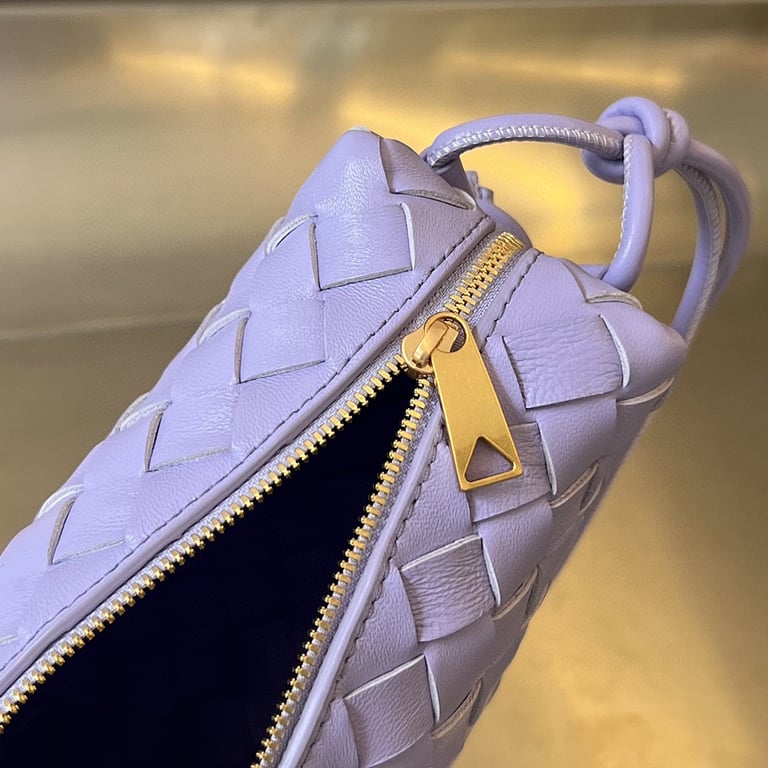 Bottega Veneta Mini Loop Camera Bag Purple - 7
