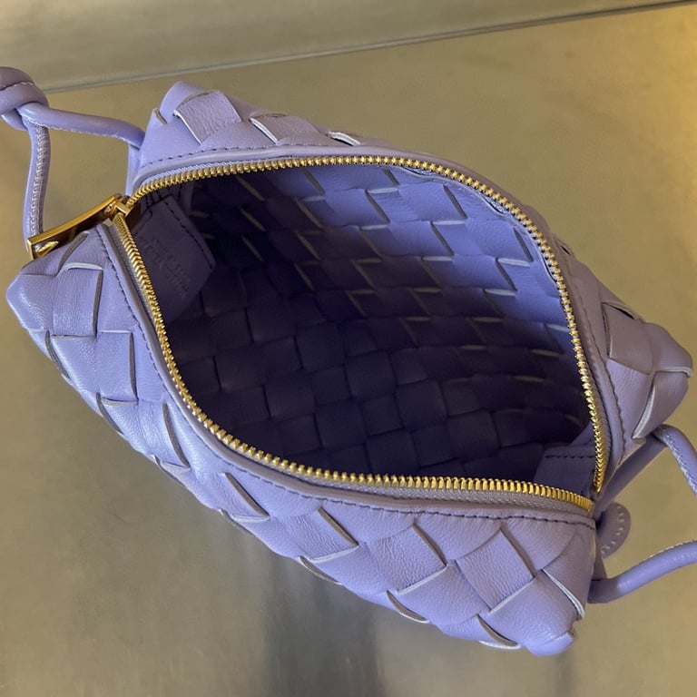 Bottega Veneta Mini Loop Camera Bag Purple - 8