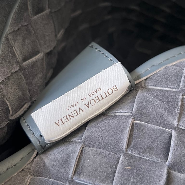 Bottega Veneta 651852 Intrecciato Leather Clutch Grey - 2
