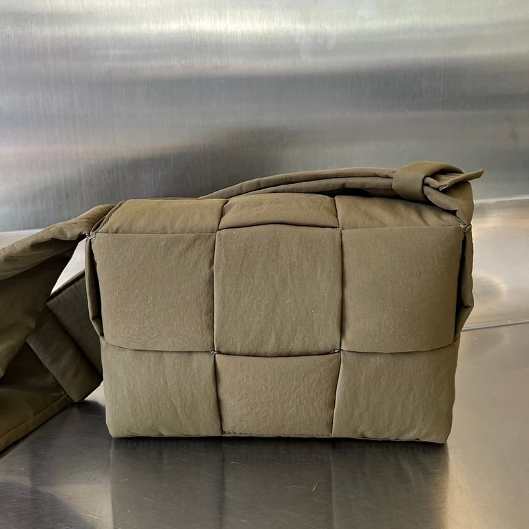 Bottega Veneta Padded Tech Cassette Nylon Bag Olive - 7