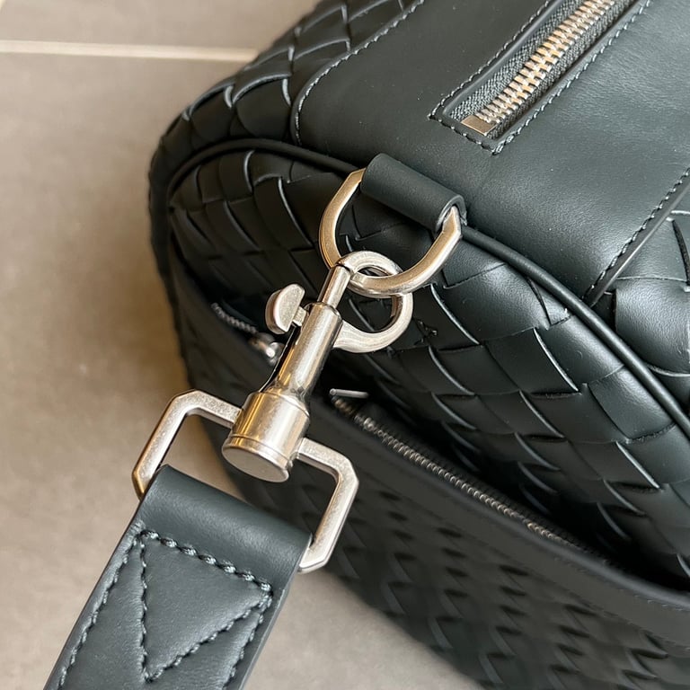 Bottega Veneta Intrecciato Duffle Bag 650066 Deep Green - 5