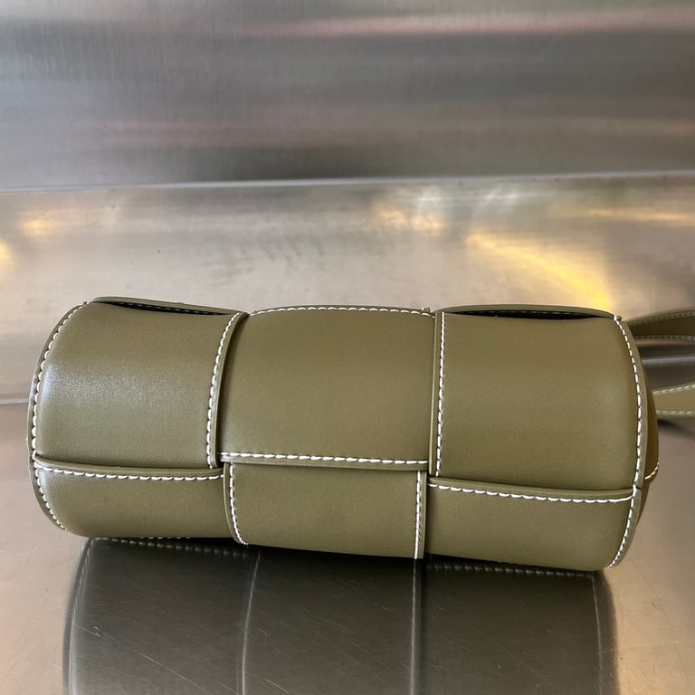 Bottega Veneta Cassette Cylinder Bag Green - 8