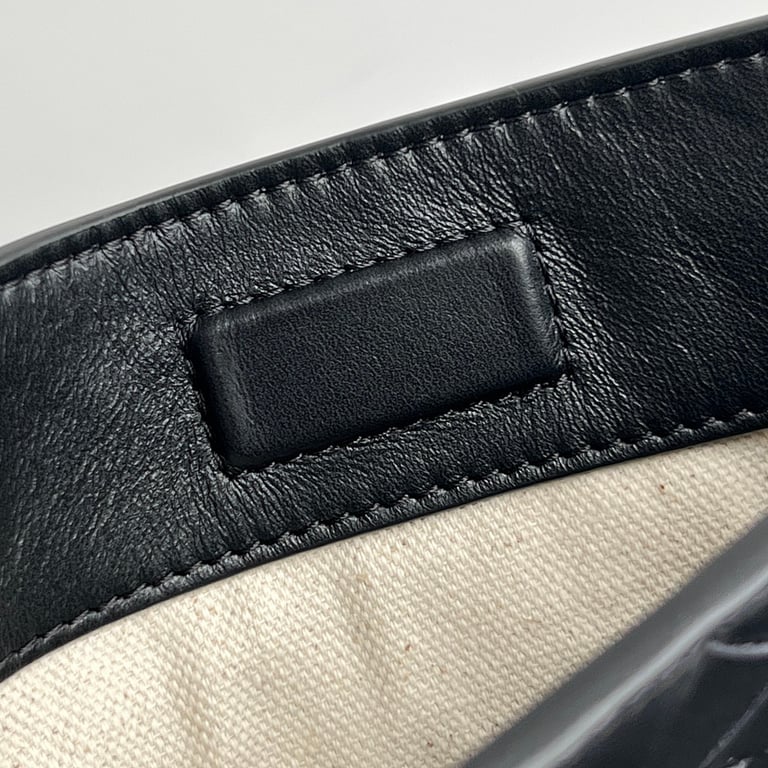 Bottega Veneta Flat Loop Crossbody Bag Black - 3