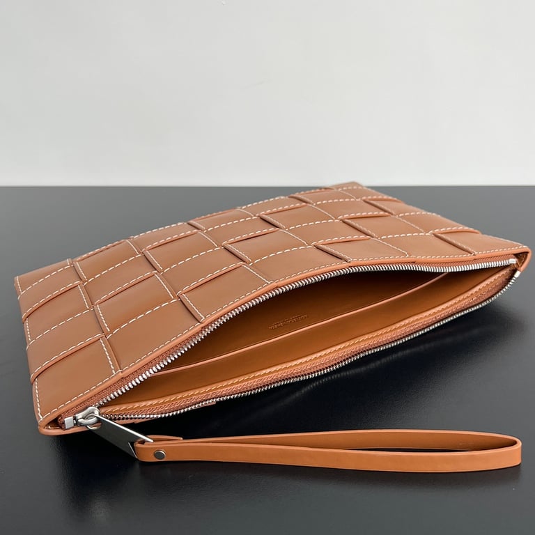 Bottega Veneta 649616 Intrecciato Clutch Brown - 5