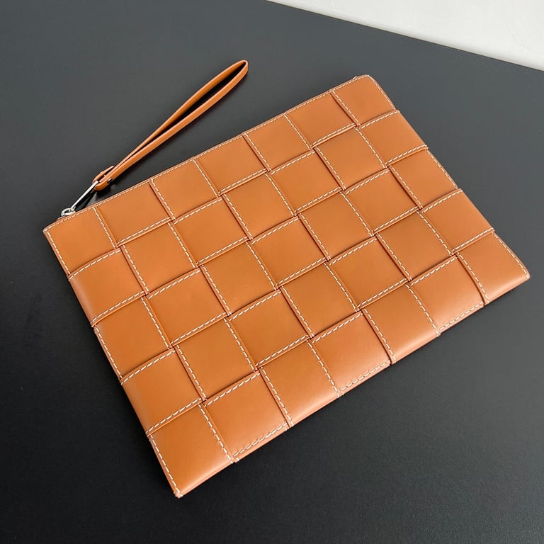 Bottega Veneta 649616 Intrecciato Clutch Brown - 6