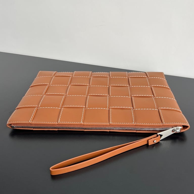Bottega Veneta 649616 Intrecciato Clutch Brown - 7